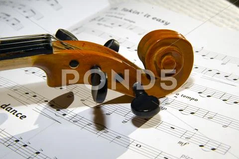 Violin And Notes