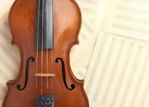 Violin background Stock Photos