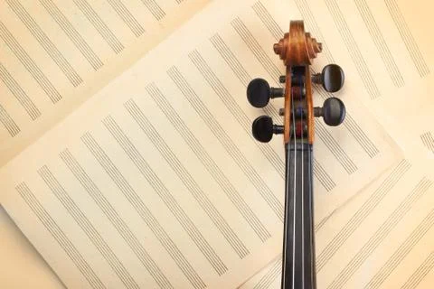 Violin background Stock Photos