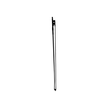 Violin Bow Silhouette Stock Illustration