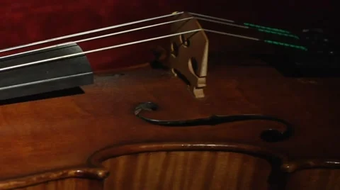 Violin in a Case 库存影片 56909025