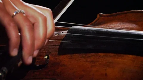 Violin Close Up Video stock 111958323
