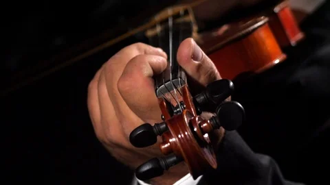 Violin Close-up Stock Footage 111963905