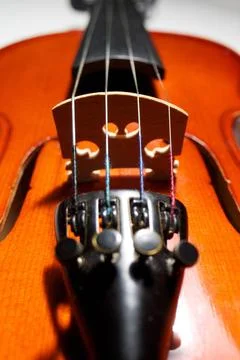 Violin deck old violin deck with strings close-up Copyright: xZoonar.com/A... Stock Photos