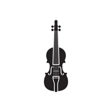 Violin icon design vector Illustrazione stock