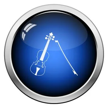 Violin Icon Stock Illustration