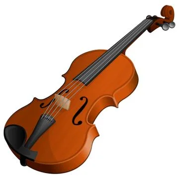 Violin Stock Illustration