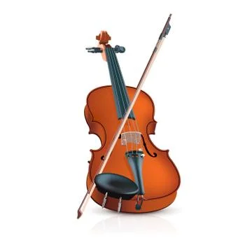 Violin Stock Illustration
