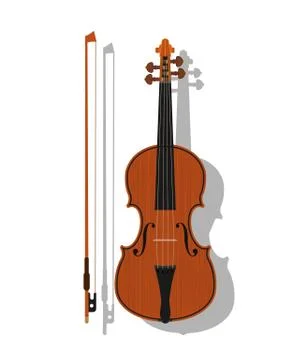 Violin Illustrazione stock