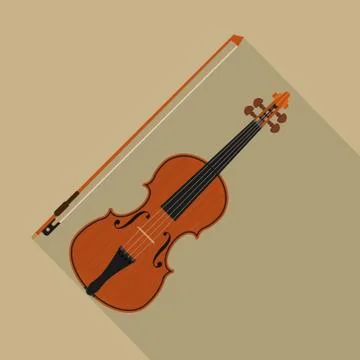 Violin Illustrazione stock
