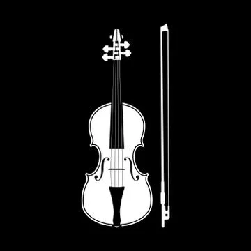 Violin Stock Illustration
