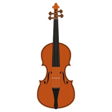 Violin Illustrazione stock