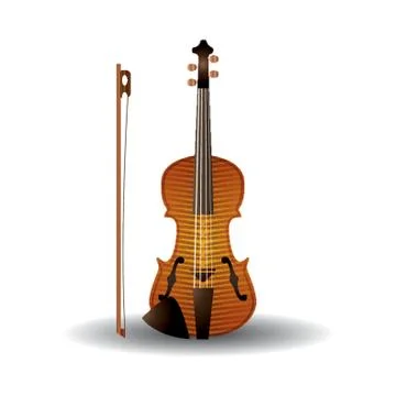 Violin Illustrazione stock