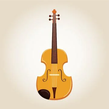 Violin Illustrazione stock