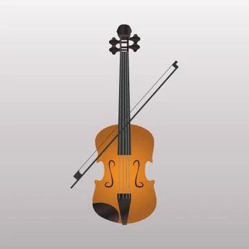 Violin Stock Illustration