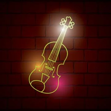 Violin Stockillustratie