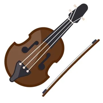 Violin Stock Illustration