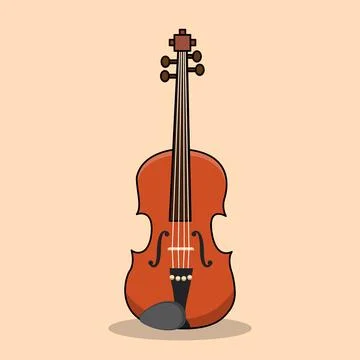 Violin Stock Illustration