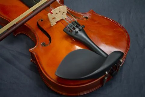 Violin isolated on white background. Texture background violin. Playing violin. Stock Photos
