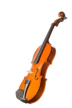 Violin isolated on white Photos