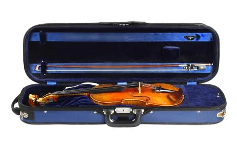 Violin lair Stock Photos