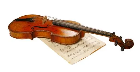 The violin Foto stock