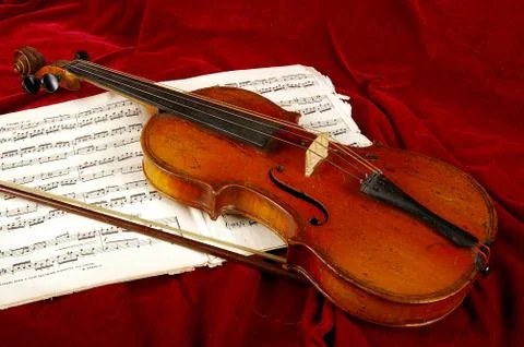The violin Stock Photos
