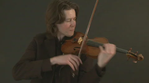Violin Player Stock Footage 750388