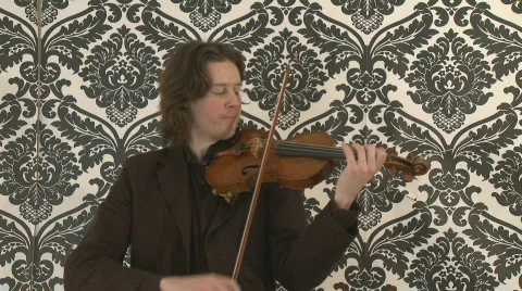 Violin Player Stock Footage 750619