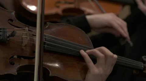 Violin player Stock Footage 21938832