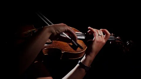 Violin Player Video stock 111966032