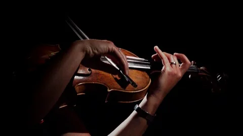 Violin Player Stock Footage 111967627