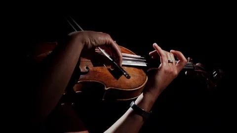 Violin Player Video stock 111968293