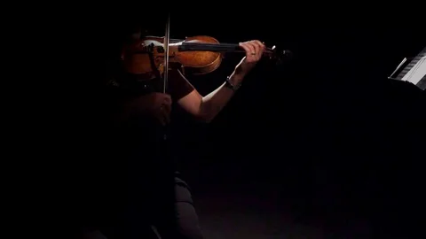 Violin Player Stock Footage 111974921