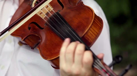 Violin playing Stock Footage 47563469
