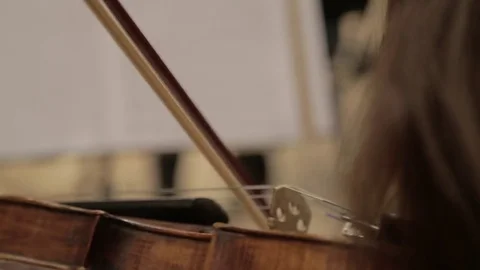 Violin playing the notes Stock Footage 79534989
