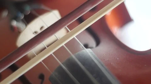 Violin playing [smooth string crossings] Stock Footage 71087903