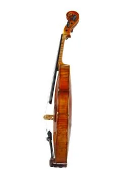 Violin profile Stock Photos