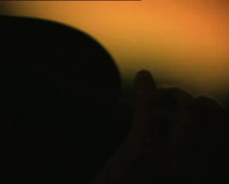 VIOLIN silhouette end Stock-Footage 12573316