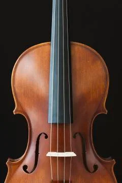 Violin strings Stock Photos