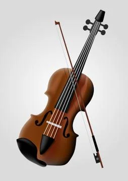 Violin vector Stock Illustration