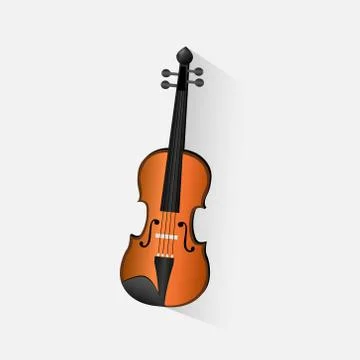 Violin vector Stock Illustration