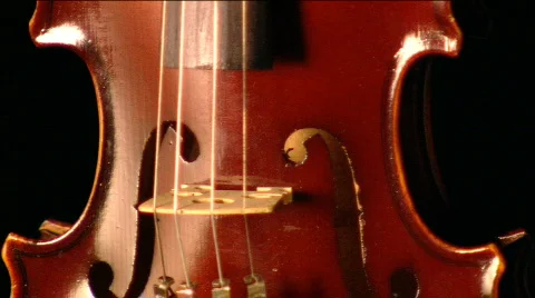 ViolinCloseUp 库存影片 531920