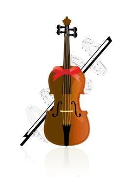 Violine Illustrazione stock