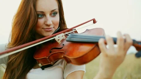 Violinist Stock Footage 8569263