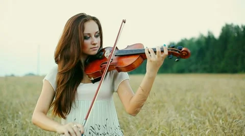 Violinist Stock Footage 8569330