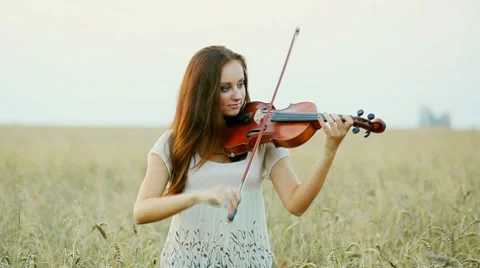 Violinist Stock Footage 8569359