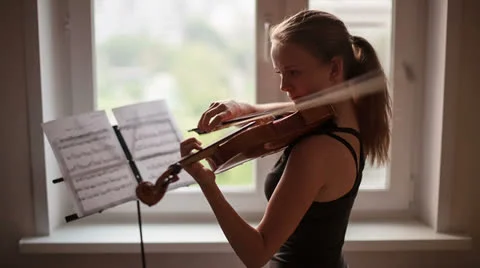 Violinist Video stock 26892656