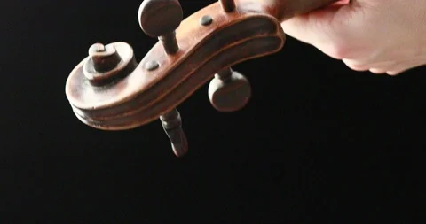 Violinist playing - closeup of her hands Stock Footage 86772142
