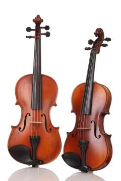 Violins Foto stock
